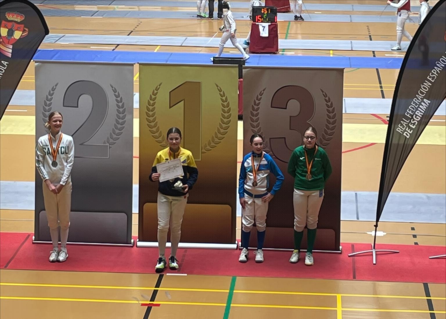 Bronce para Sof&iacute;a Dinca en el Campeonato de Espa&ntilde;a M13